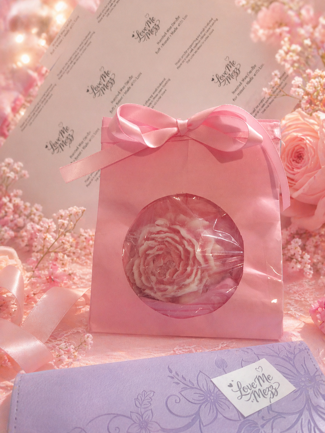 Blush and Bloom candle